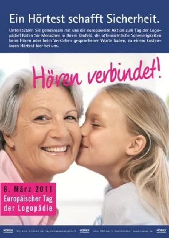 Aktionsplakat der HÖREX zum diesjährigen ?Tag gegen Lärm? (Quelle: HÖREX)