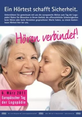 Bild: HÖREX unterstützt europaweiten Tag der Logopädie mit bundesweiter Test-Aktion