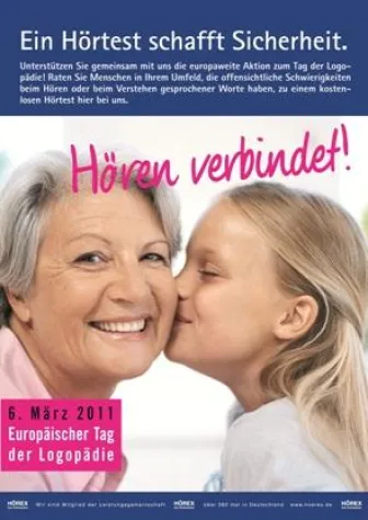 Bild: HÖREX unterstützt europaweiten Tag der Logopädie mit bundesweiter Test-Aktion