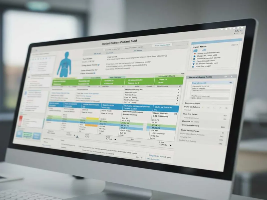 Digitale Patientenakte - ein Gamechanger (© KI Bild - Idee: Heinrich Kürzeder)