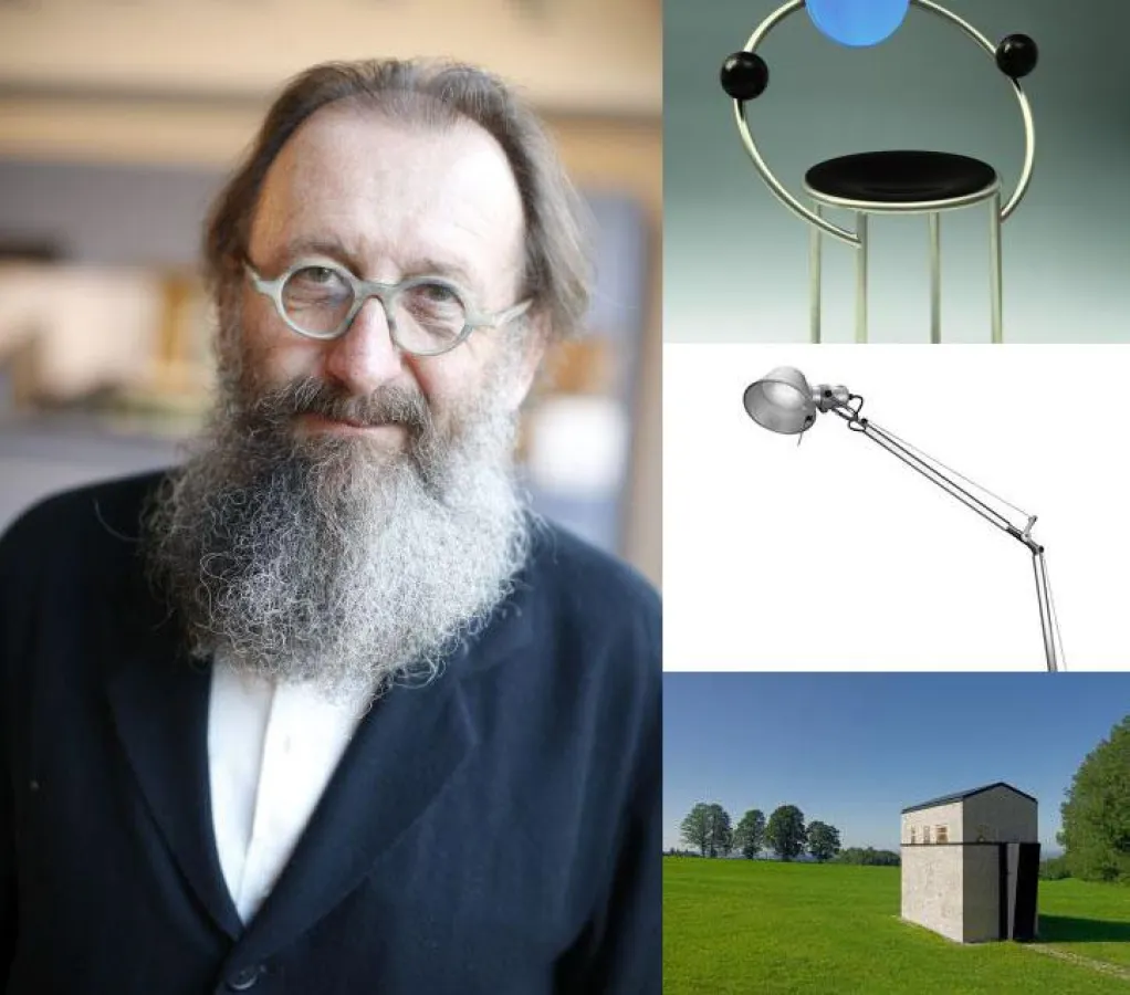 A&W Designer des Jahres 2015:Michele De Lucchi mit 3 Arbeiten, Collage Johanna Wilhelm