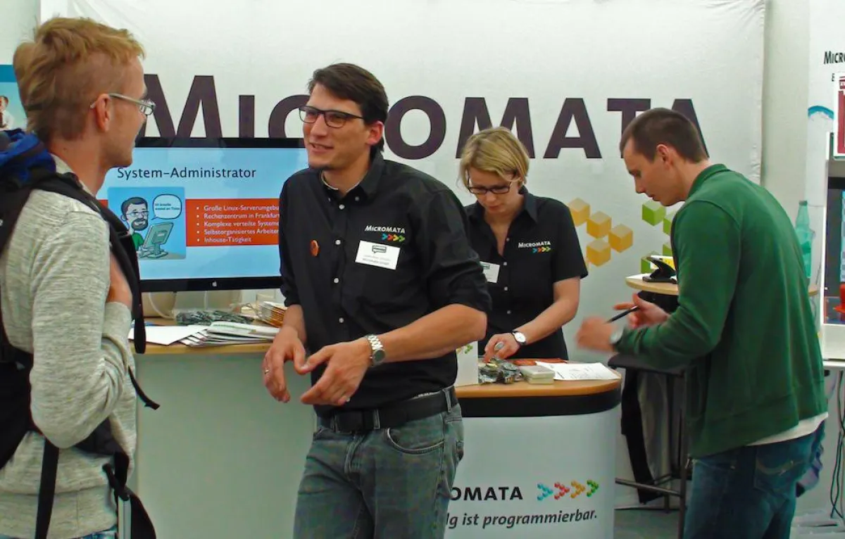 Micromata auf der Meet@Uni-Kassel 2013