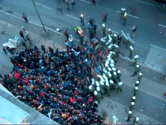 Bild: Kammergerichtsurteil vom 15.12.08 - Räumung der Yorckstr. 59 war rechtswidrig, 145 Strafbefehle ungültig.