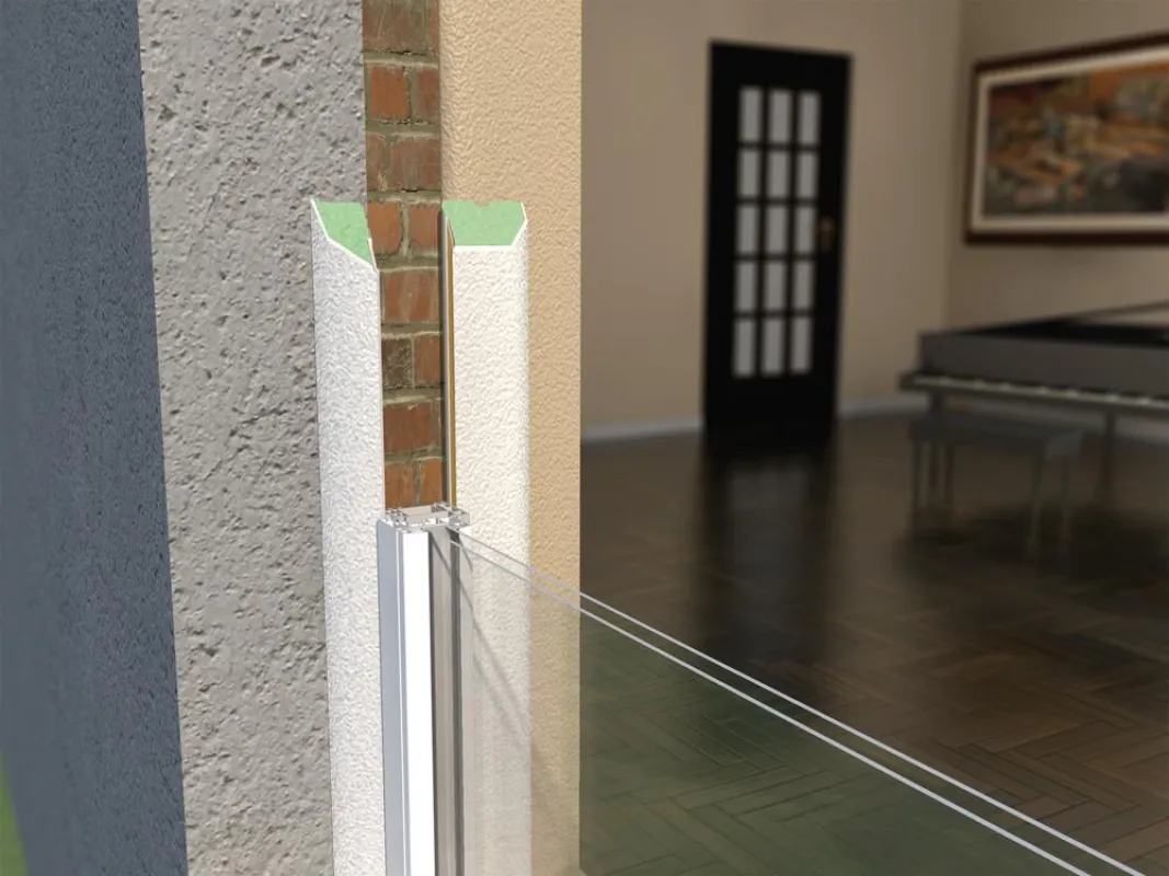 RENO-THERM besteht aus zwei Fensterlaibungs-Dämmprofilen, sie optimieren den Isothermenverlauf von neuen Fenstern (Quelle: Beck + Heun).