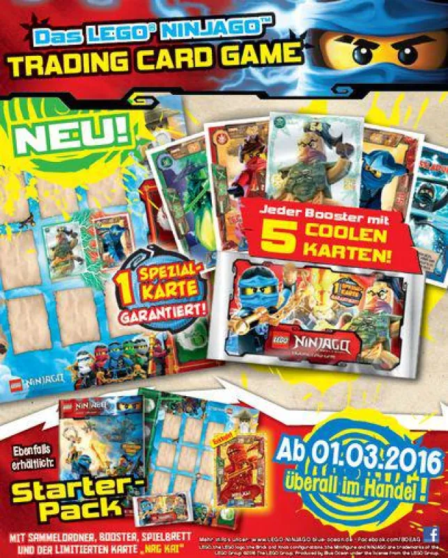 Weltpremiere: Das erste LEGO NINJAGO TRADING CARD GAME