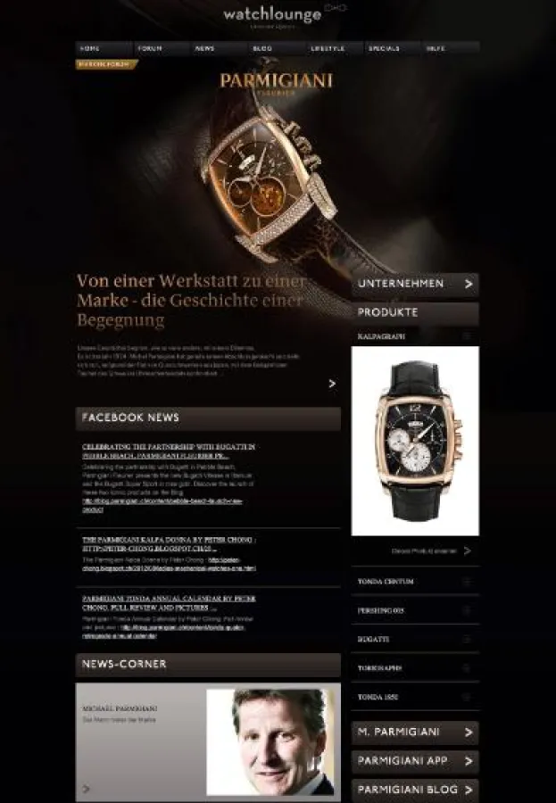 Parmigiani Fleurier ab sofort mit eigenem Showroom auf Watchlounge.com