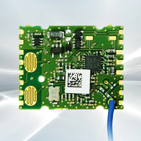 Bild: Für batterielose Funkschalter und Funksensoren: Enocean Funkmodul Dolphin PTM 535