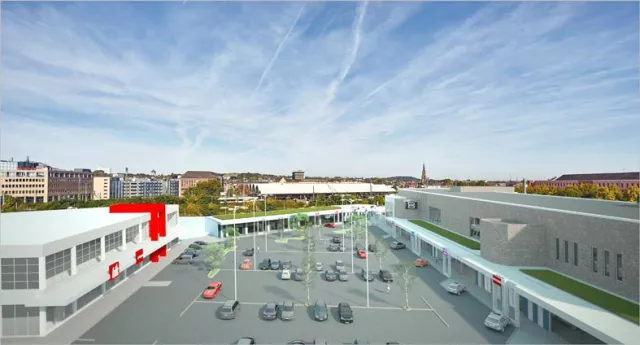 Bild: Gladbach Center: Die neue Visitenkarte Mönchengladbachs am Hauptbahnhof