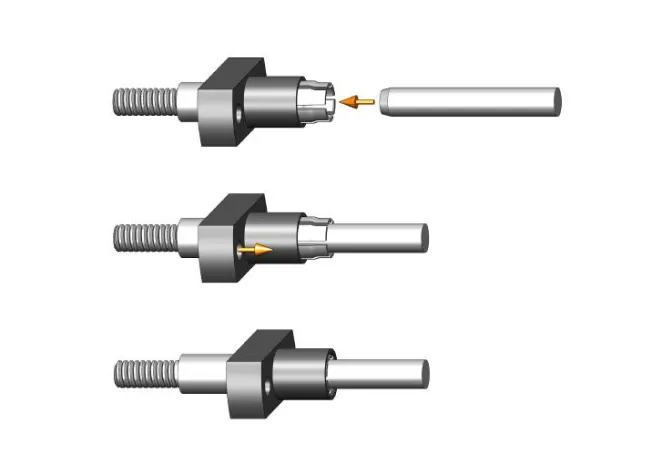 Bild: HL-541 6063 - Die innovative Hochstromklemme für Rundpfosten