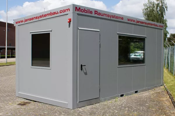 Bild: Neu: Mobile Raumsysteme für den Außeneinsatz