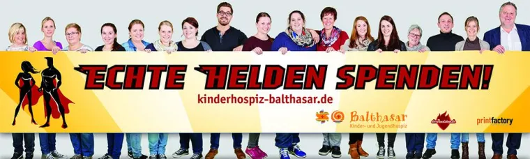 Bild: 'Held ohne Umhang' - Launch der Werbekampagne für Kinderhospiz Balthasar