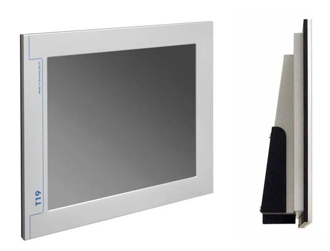 Mit nur 105 mm Tiefe ist das T19-Slim-VGA auch bei beengten Platzverhältnissen gut einsetzbar.