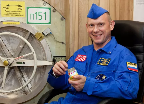 Bild: Im Dienste der Wissenschaft: HiPP schmeckt auch Kosmonauten