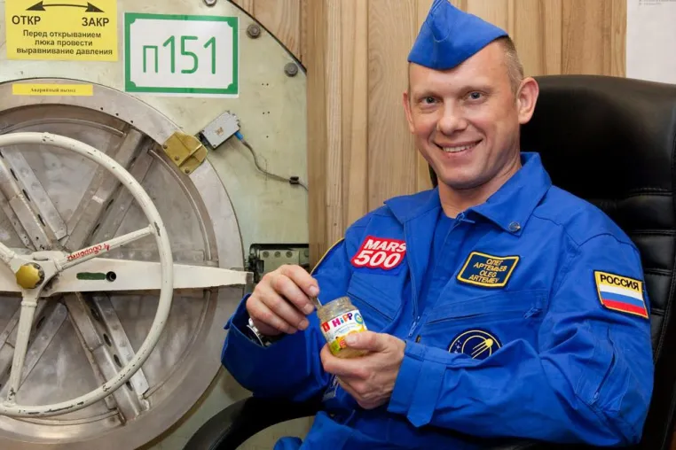 Bild: Im Dienste der Wissenschaft: HiPP schmeckt auch Kosmonauten