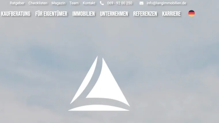 Lang Immobilien GmbH - Ihr erfahrener Immobilienmakler in Frankfurt für alle Stadtteile und Lagen Bild: Lang Immobilien GmbH - Ihr erfahrener Immobilienmakler in Frankfurt für alle Stadtteile und Lagen