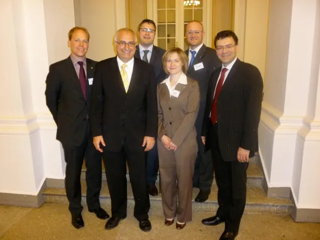 Wirtschaftsjunioren begleiten Herrmann und Magerl Bild: Wirtschaftsjunioren begleiten Herrmann und Magerl