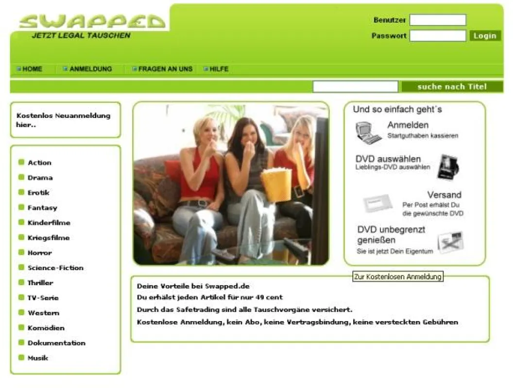 tauschen statt kaufen