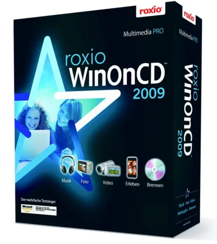 Bild: Roxio bringt neue Version von WinOnCD 2009