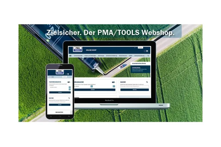 Bild: Alles rund ums Autoglas: PMA/TOOLS AG mit neuem Webshop