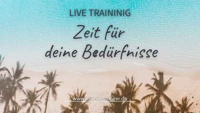 Die eigenen Bedürfnisse – so wichtig aber oft an letzter Stelle! Bild: Die eigenen Bedürfnisse – so wichtig aber oft an letzter Stelle!