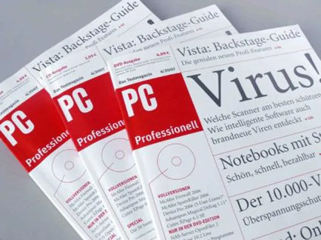 Bild: SpiekermannPartners überarbeitet IT-Magazin PC Professionell