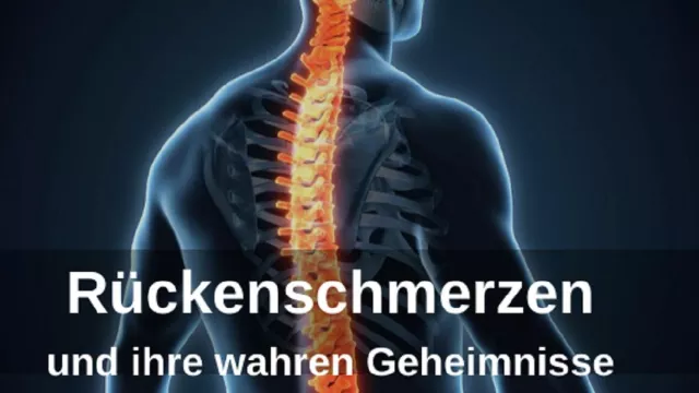 Bild: Rückenschmerzen und ihre wahren Geheimnisse