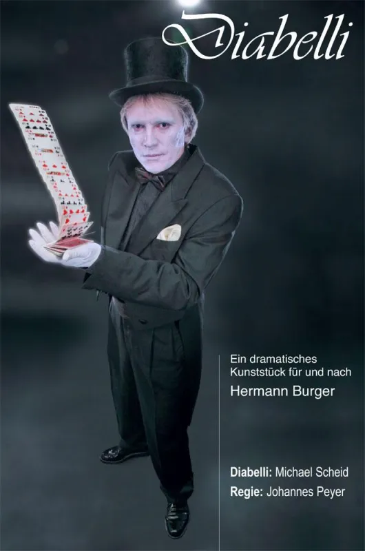 DIABELLI – Wortakrobatik und Handzauberei. Ein Theater mit Niveau und Unterhaltungswert. Jetzt auf Tournee: www.diabelli.ch