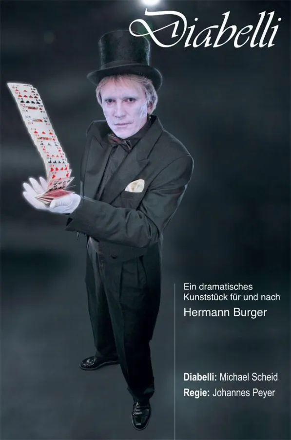 DIABELLI – Wortakrobatik und Handzauberei. Ein Theater mit Niveau und Unterhaltungswert. Jetzt auf Tournee: www.diabelli.ch