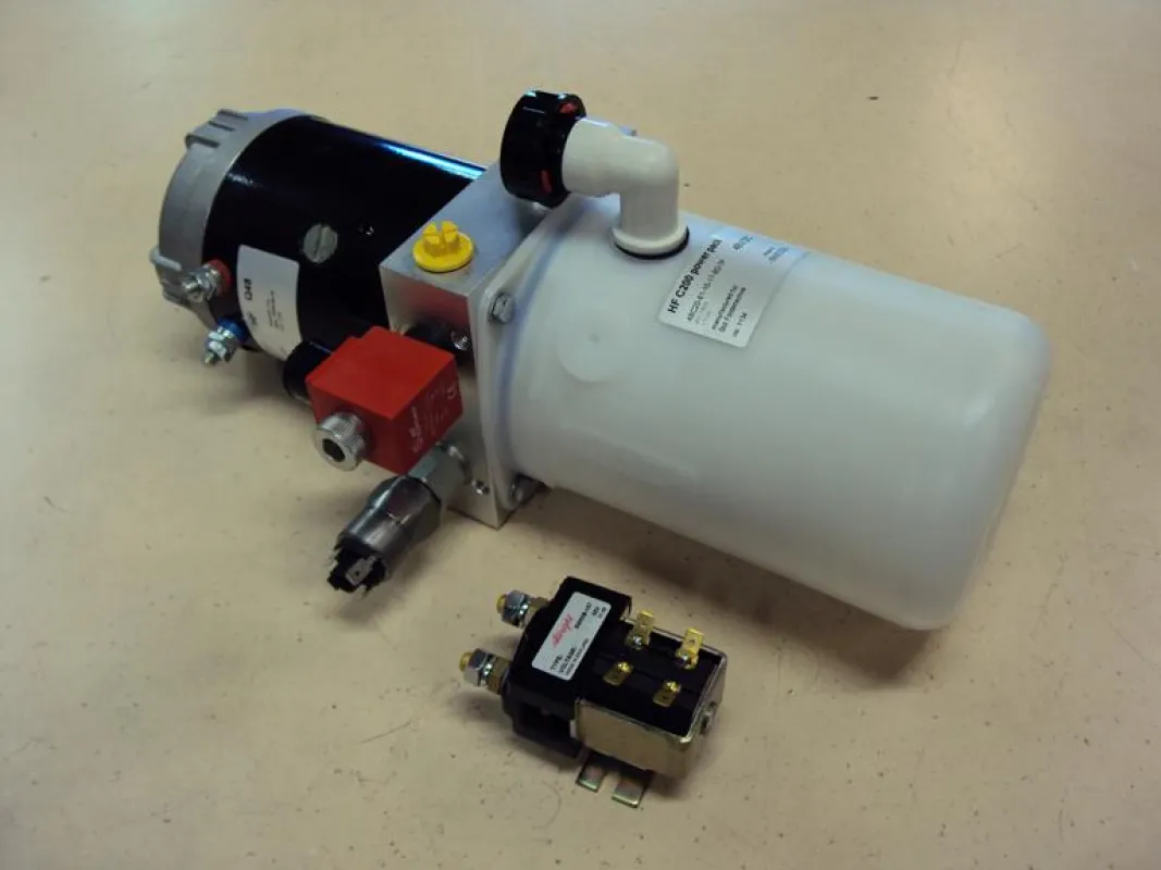 48V Hydraulik-Aggregat für Lagertechnik