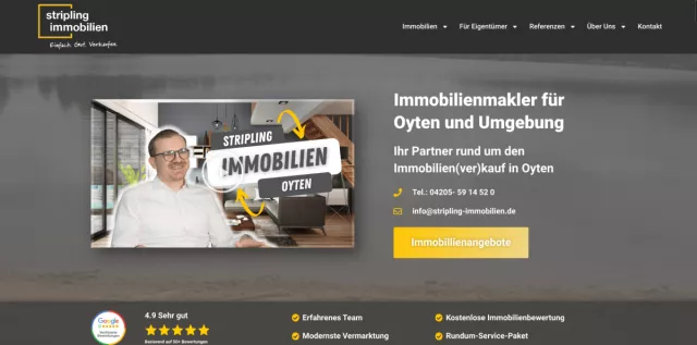 Bild: Zuverlässiger Immobilienmakler Oyten: Stripling Immobilien