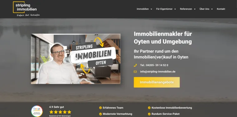 Zuverlässiger Immobilienmakler Oyten: Stripling Immobilien Bild: Zuverlässiger Immobilienmakler Oyten: Stripling Immobilien