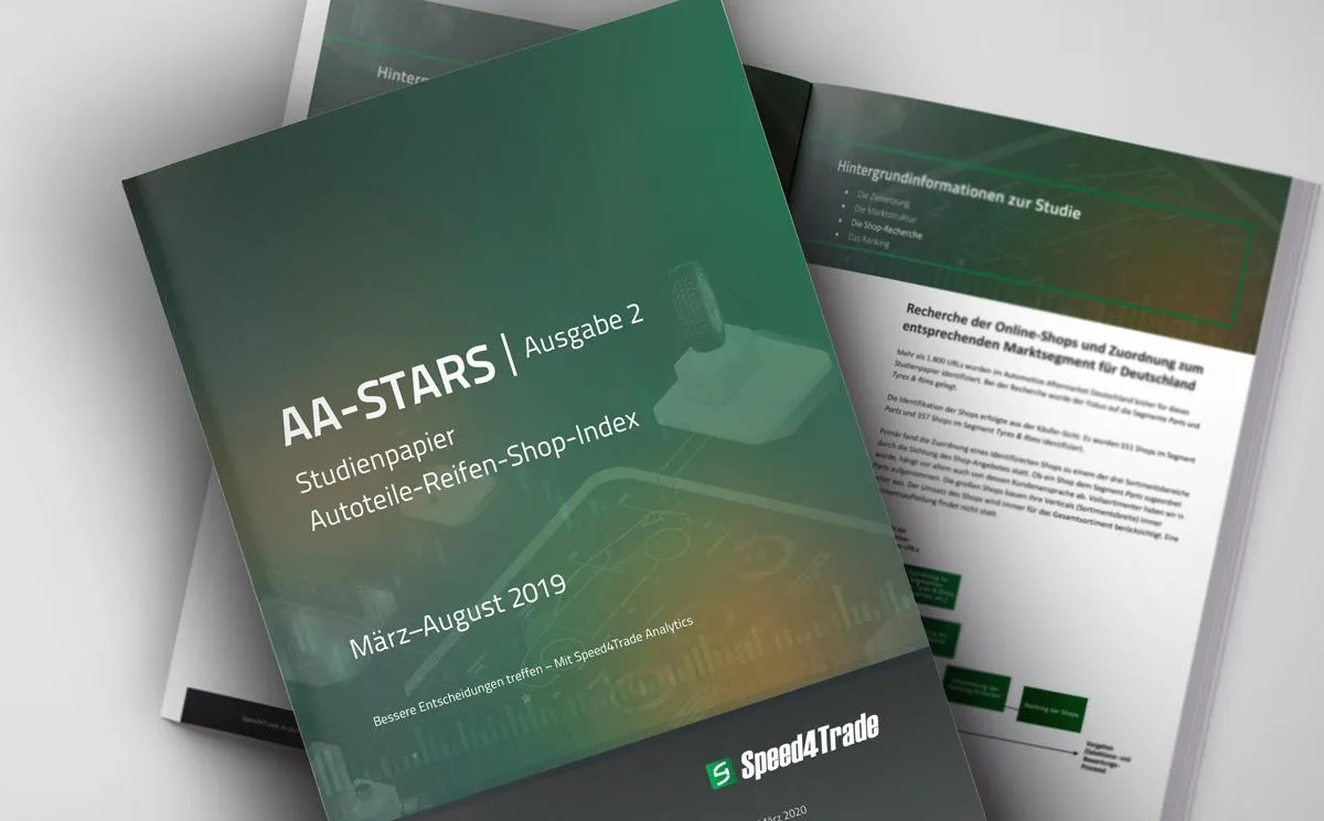 Die zweite Ausgabe des Autoteile-Shop-Index von Speed4Trade ist erschienen.