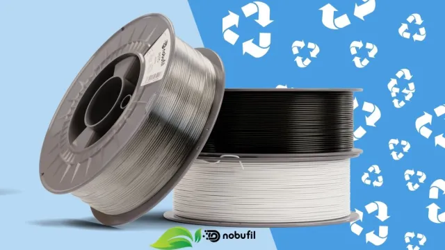 Bild: Was ist nobufil? Recyceltes 3D-Filament für nachhaltiges Drucken