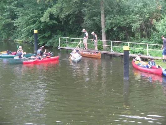 Bild: Kanutour 2010, Junge Menschen ohne Grenzen