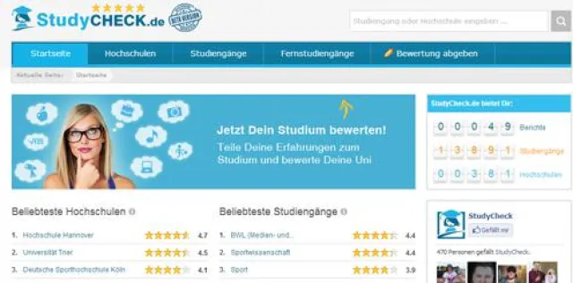 Bild: Hochschulen aufgepasst – Jetzt bewerten die Studenten