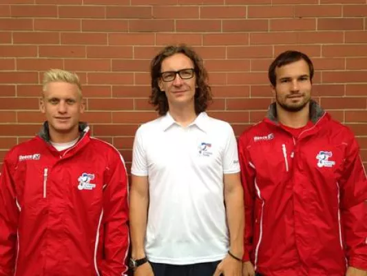 Bild: Tschechisches Hockey-Nationalteam zu Gast am Sitz des neuen Ausstatters Reece