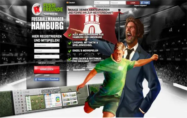 FUSSBALLMANAGER HAMBURG – Das kostenlose Online-Browserspiel Bild: FUSSBALLMANAGER HAMBURG – Das kostenlose Online-Browserspiel