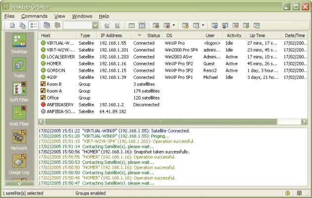 Bild: Desktop Orbiter 4.1: PC-Sicherheit in der ganzen Firma