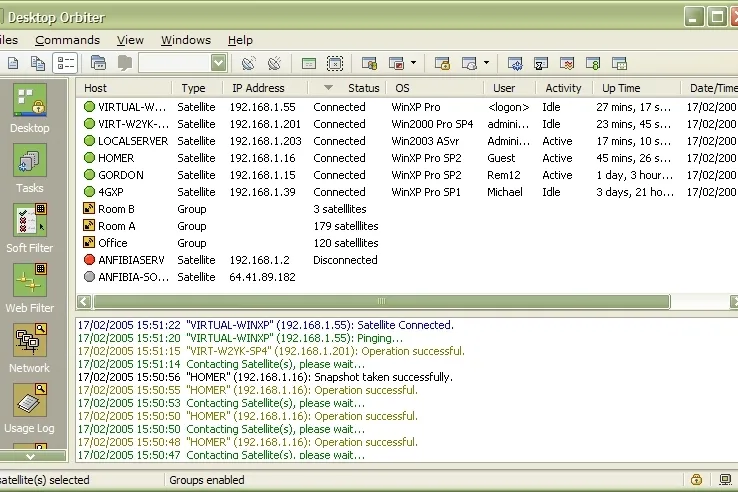 Bild: Desktop Orbiter 4.1: PC-Sicherheit in der ganzen Firma