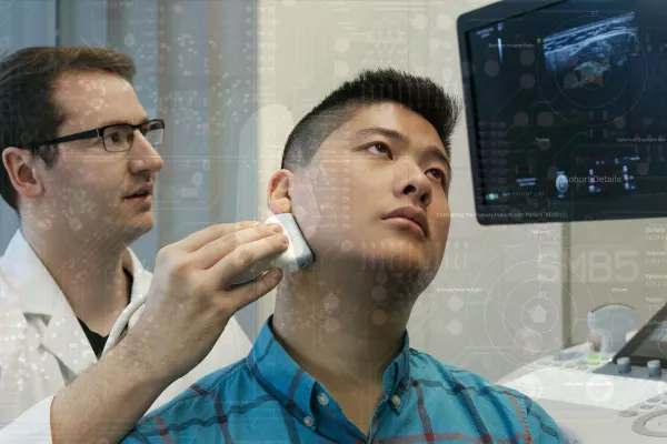 Bild: Lymphknoten per Ultraschall charakterisieren und bösartige Veränderungen zuverlässig diagnostizieren