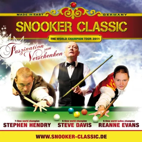 Bild: Snooker Classic on Tour - Snookerstars in Cottbus