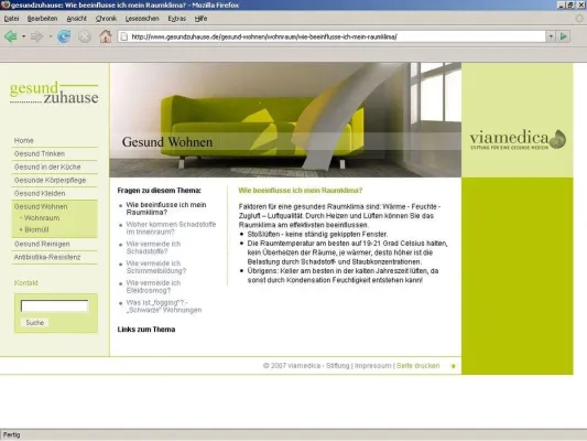 Bild: gesundzuhause.de - das neue Informationsportal der Stiftung viamedica