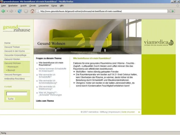 Bild: gesundzuhause.de - das neue Informationsportal der Stiftung viamedica