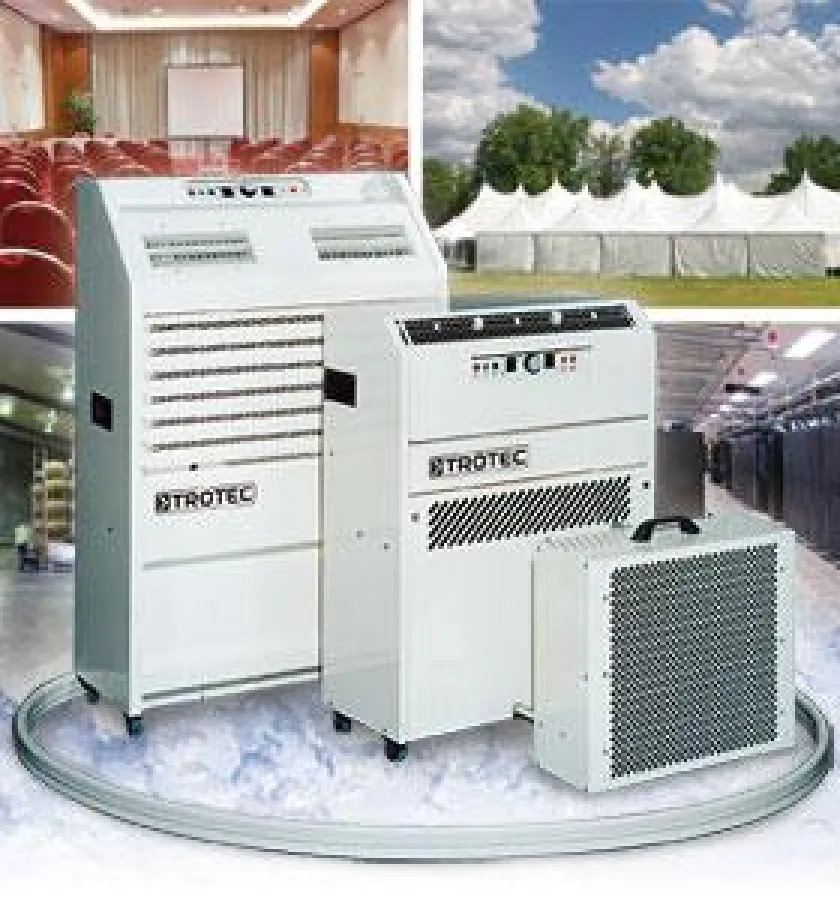 Mobile Klimaanlagen für den Profieinsatz