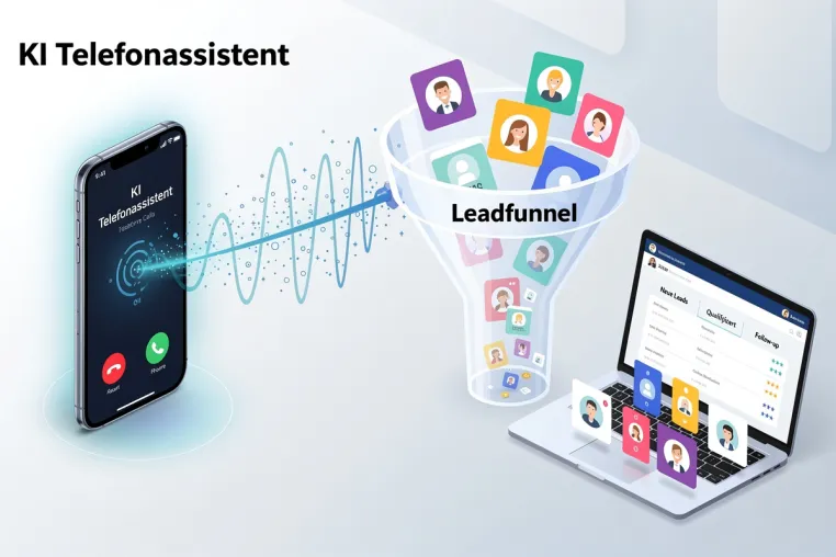 Bild: KI-Telefonassistent.org bündelt Funktionen zur automatisierten Anrufbearbeitung für Unternehmen
