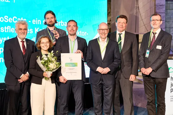 Team des Max-Planck-Instituts in Magdeburg erhält Hugo-Junkers-Preis für Forschung und Innovation Bild: Team des Max-Planck-Instituts in Magdeburg erhält Hugo-Junkers-Preis für Forschung und Innovation