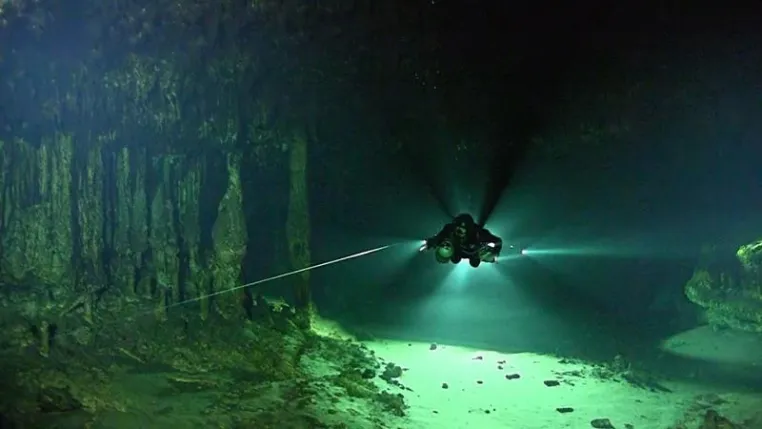Bild: Methan als Grundnahrung: Besonderes Ökosystem in Wasserhöhlen Mexikos entdeckt