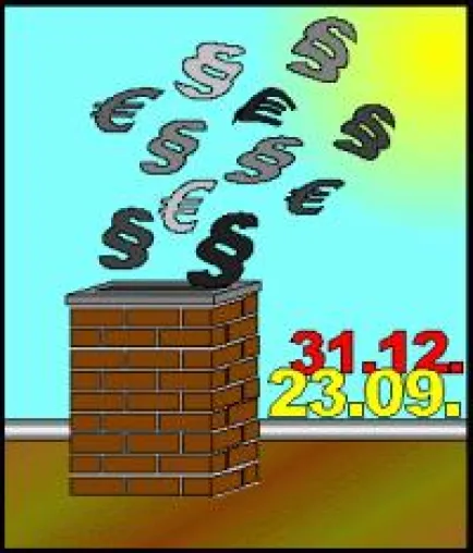 Bild: Wann endet ein Schornsteinfeger-Jahr?