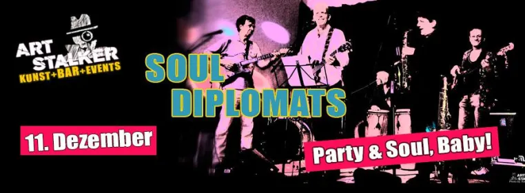 SOUL DIPLOMATS - Party & Soul, Baby! Bild: SOUL DIPLOMATS - Party & Soul, Baby!