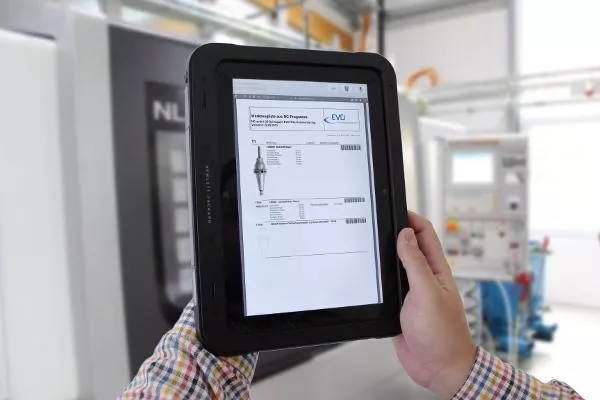 Die neue EVO-Strategie der Werkzeugvorbereitung im Rüstprozess Bild: Die neue EVO-Strategie der Werkzeugvorbereitung im Rüstprozess